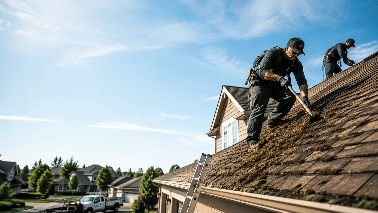Roof Moss Removal in Sublimity, OR near me